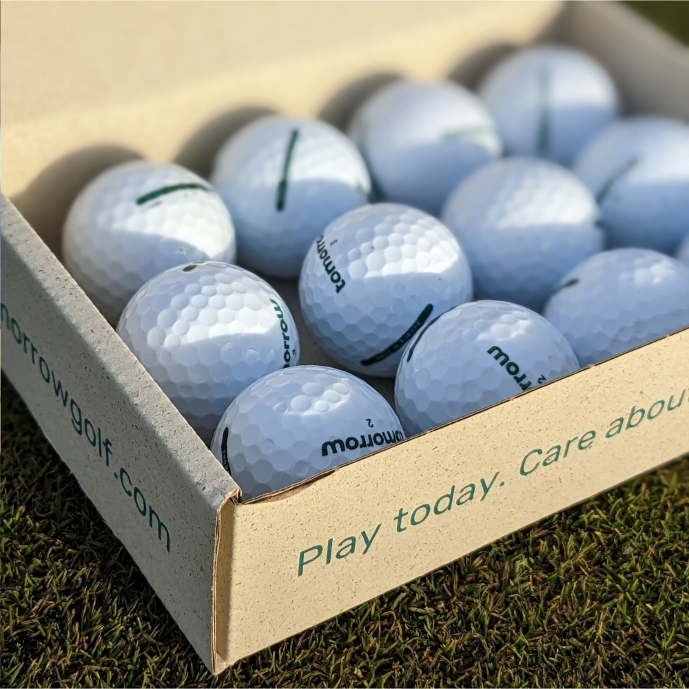 tomorrow golf Single Pack Recycled Golf Balls