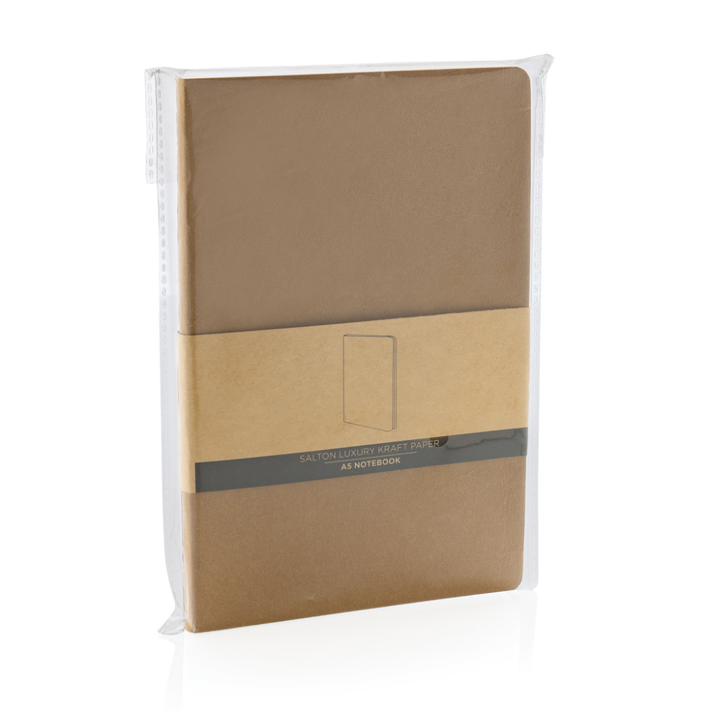 Salton luxe kraft papier notitieboek A5
