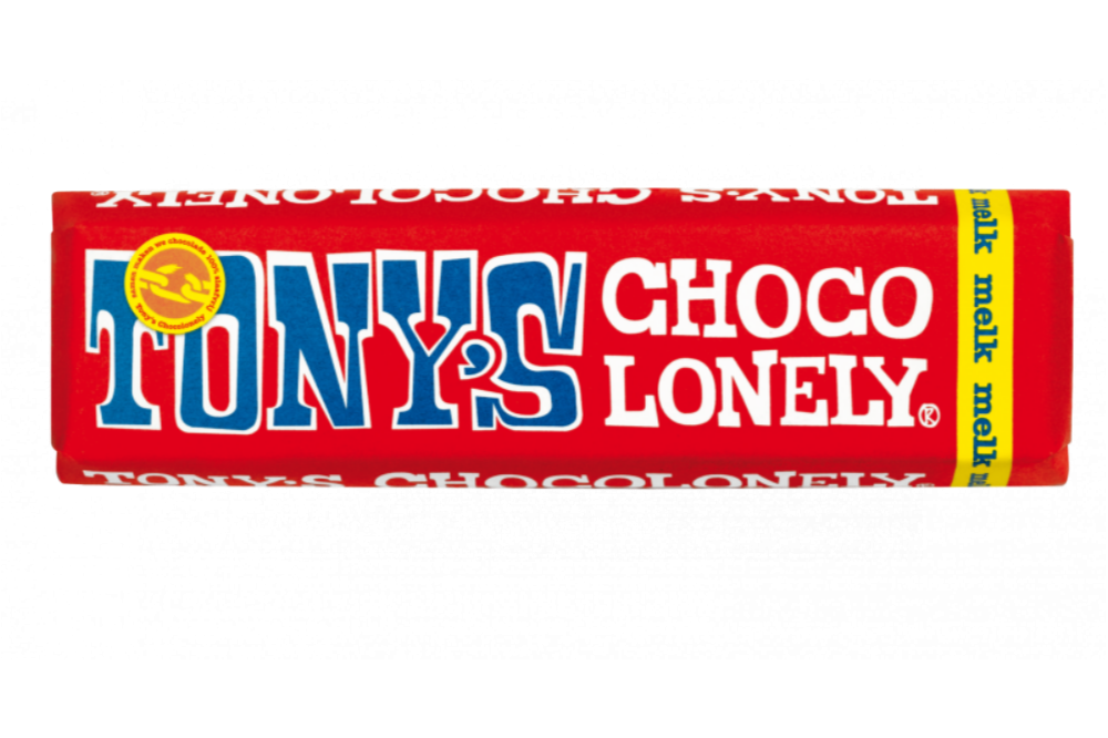 Tony's Chocolonely chocoladereep (50 gram)