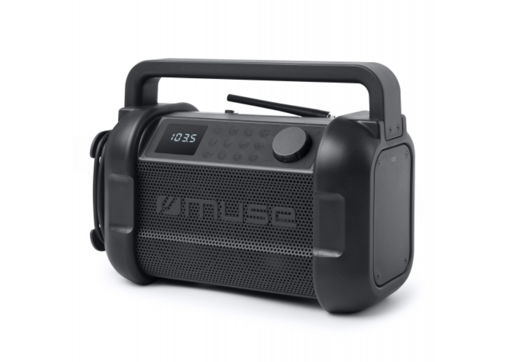 M-928 | Muse bouwradio met Bluetooth 20W met FM-radio