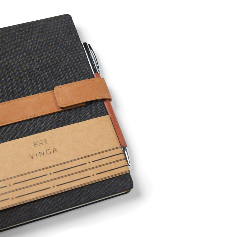VINGA Bosler RCS recycled canvas notitieboek