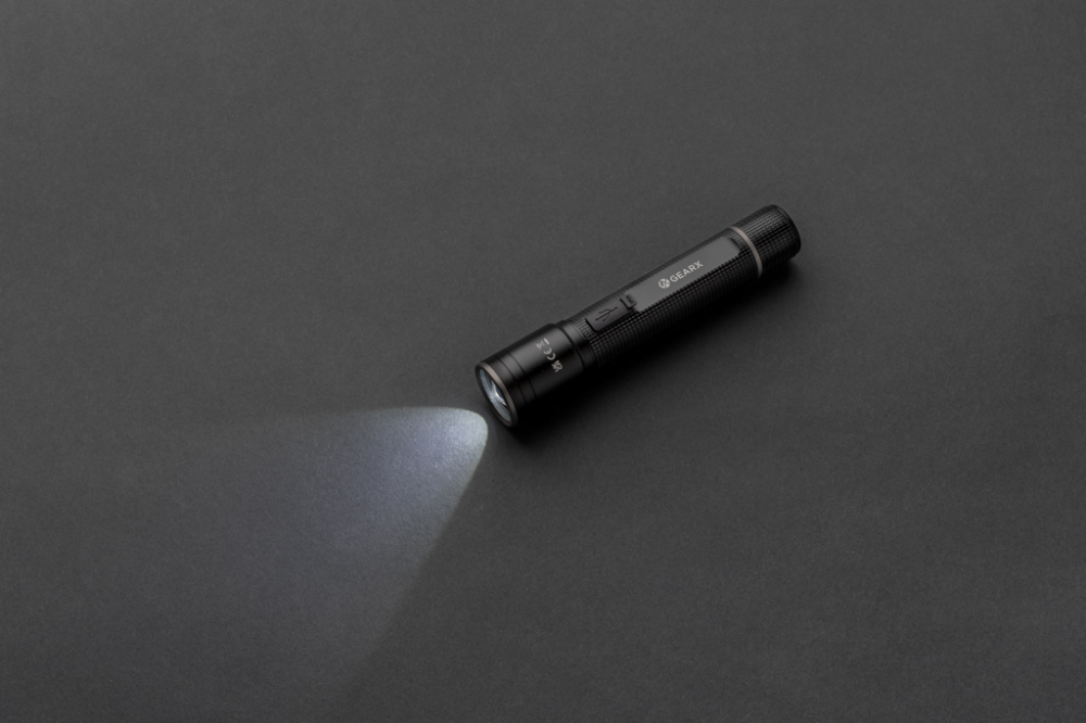 Gear X RCS gerecycled aluminium USB-oplaadbare zaklamp