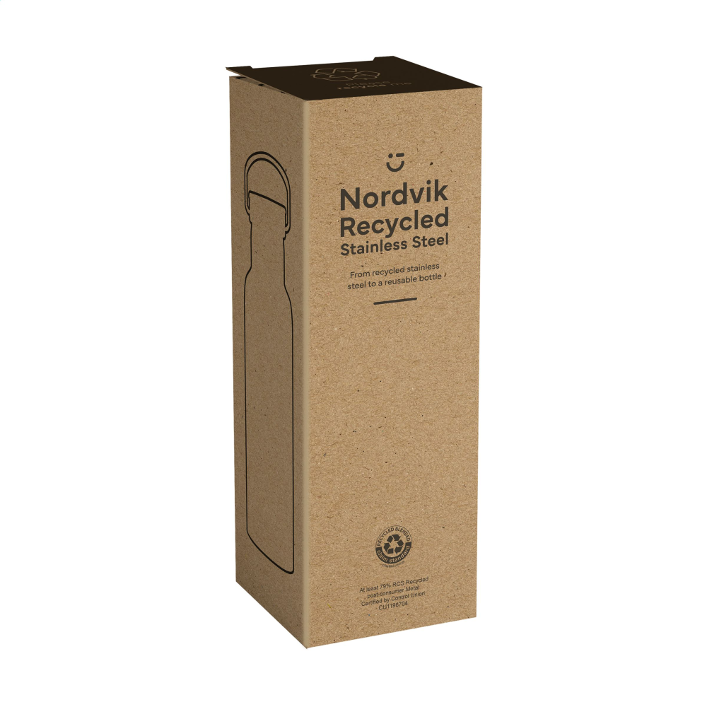 Nordvik RCS Recycled Steel 500 ml drinkfles