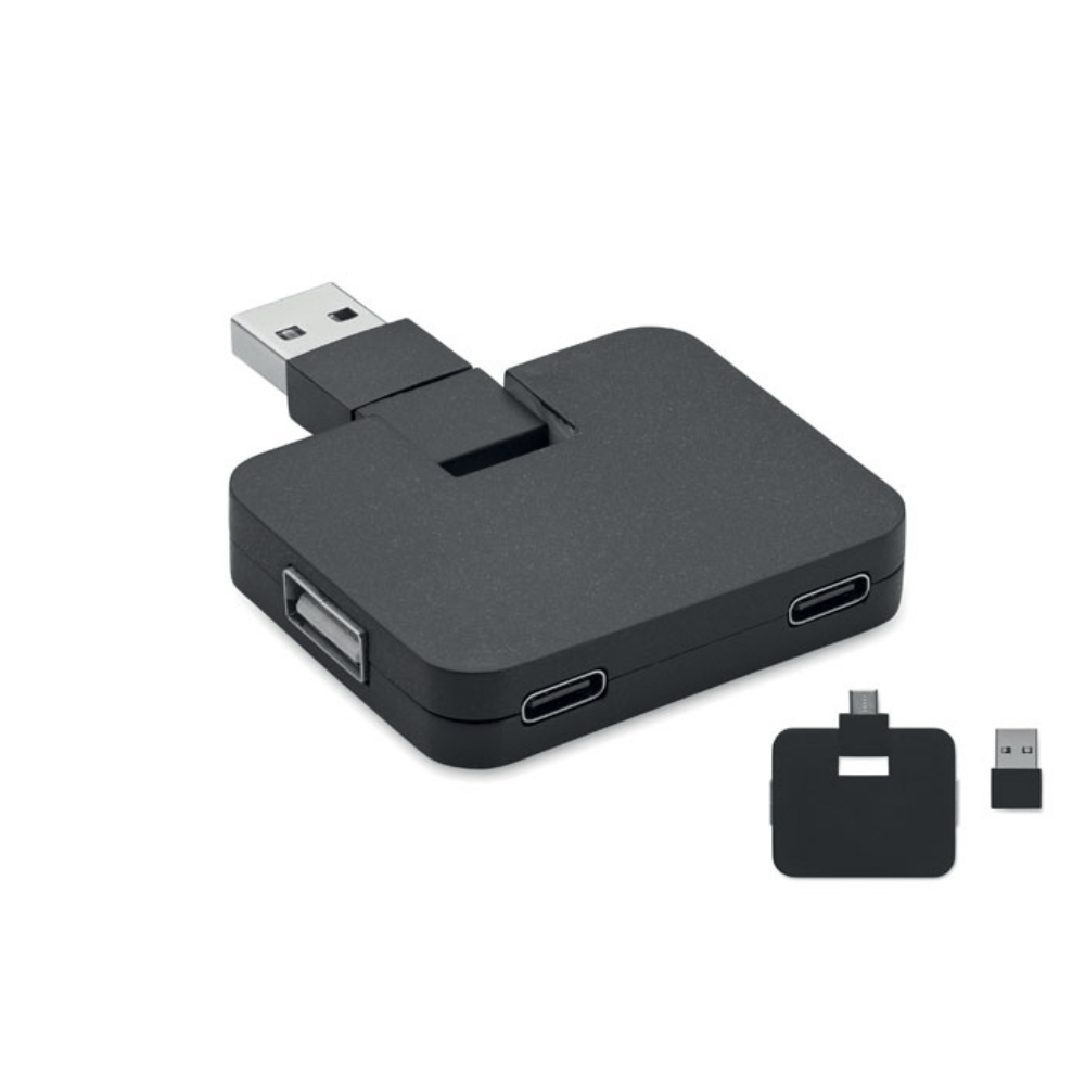 Douglas 4-poorts USB-hub