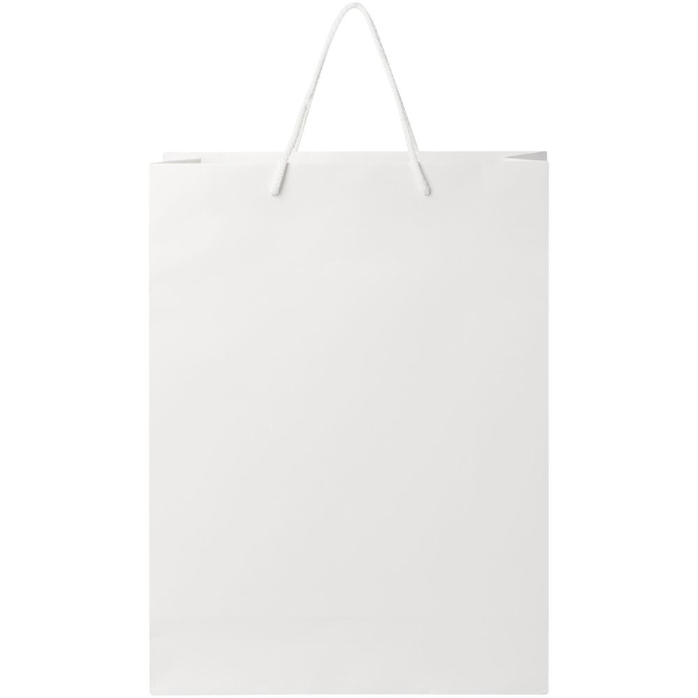 Marbella papieren tas met plastic handgrepen - 170 g/m2 (XL)