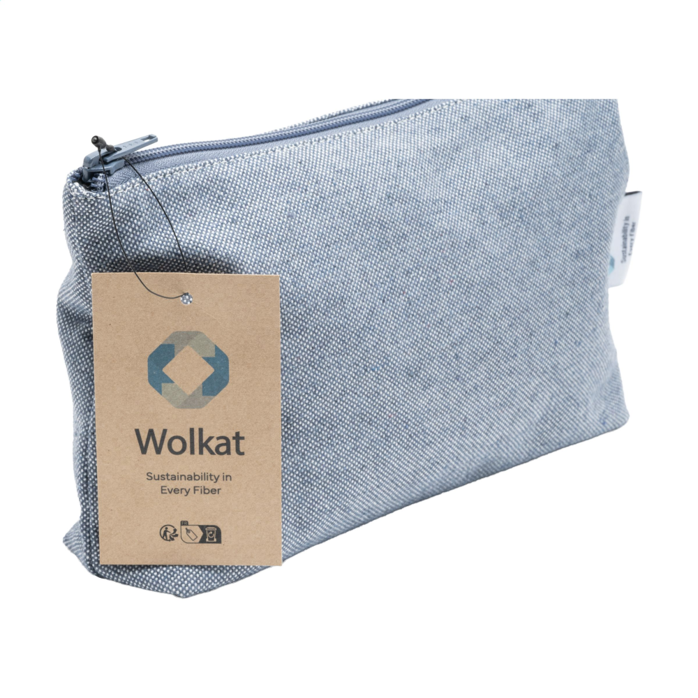 Wolkat Safi Recycled Textile Cosmetic Bag toilettas