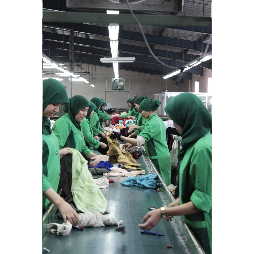 Wolkat Rabat Recycled Textile Shopper winkeltas