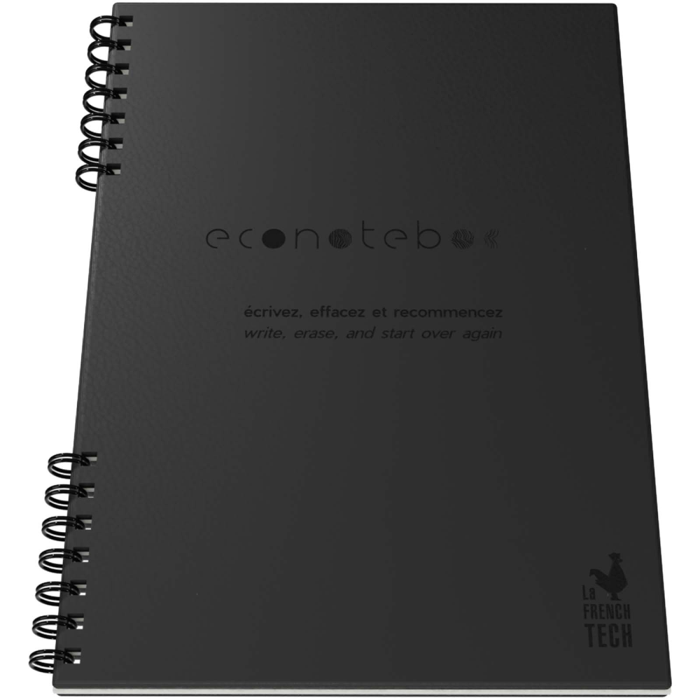 EcoNotebook NA5 met PU-lederen cover