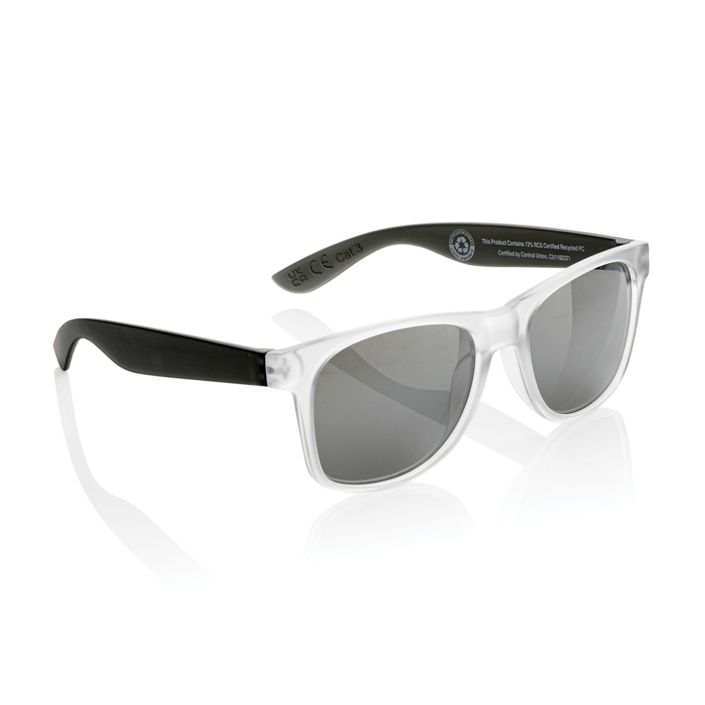 Gleam RCS zonnebril met gerecycled PC spiegelglas